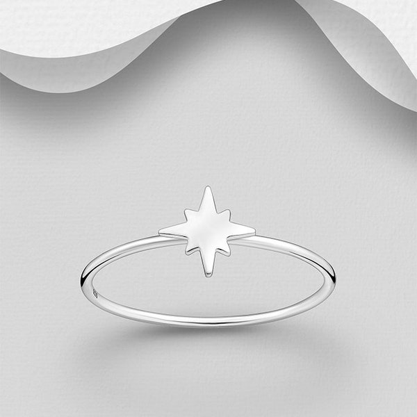 Beldacci Star Ring made of 925 sterling silver