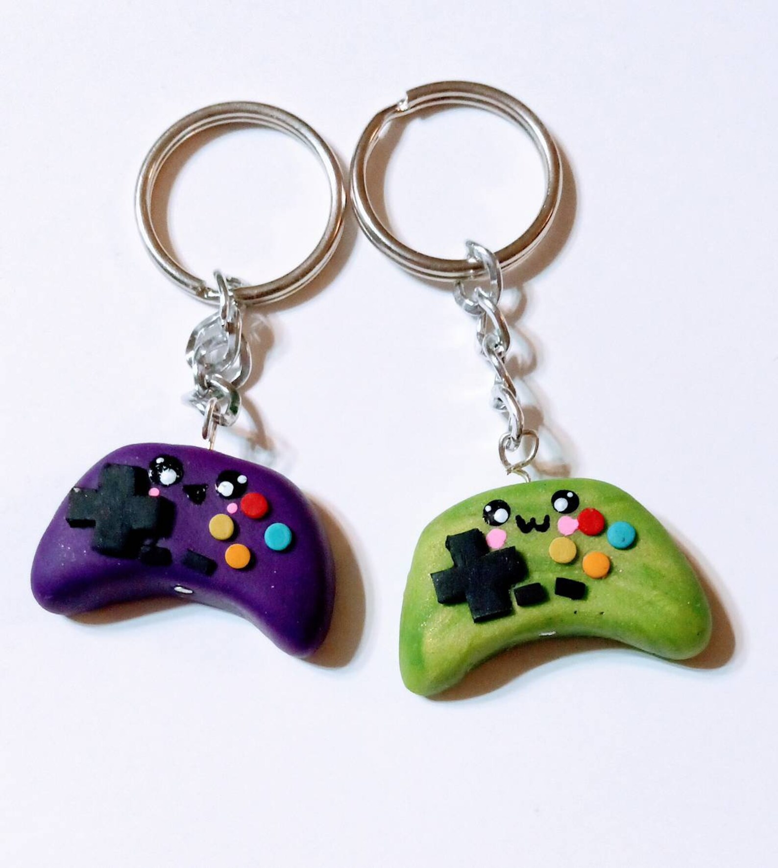 Bff controller charm xbox playstation necklace set of 2 Etsy