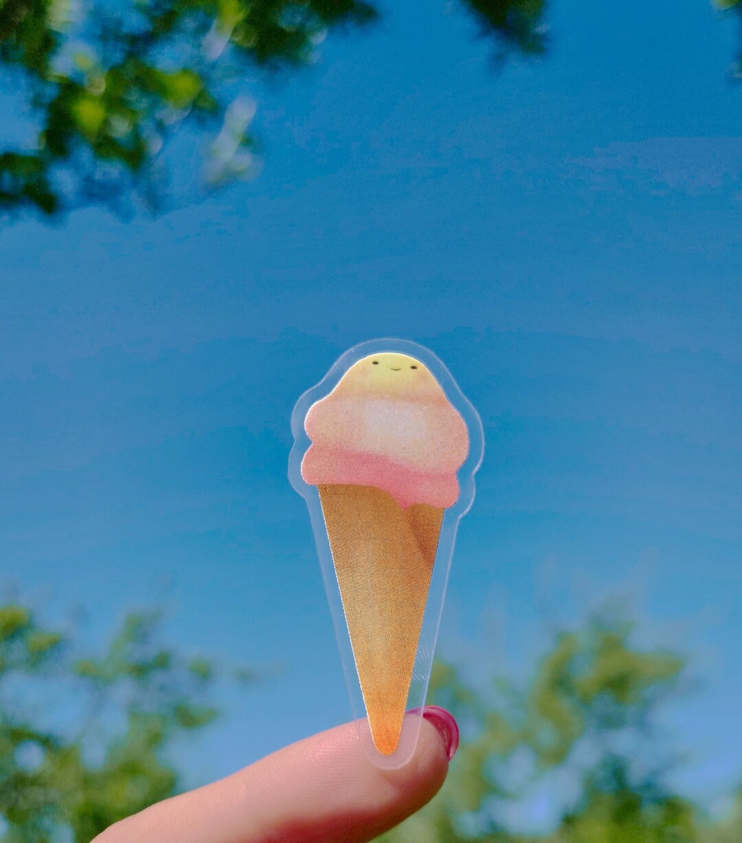 Gelato Ice Cream Sticker / Small Business, Shop Small, Waterproof ...