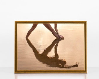 Nude Reflection Art - Etsy