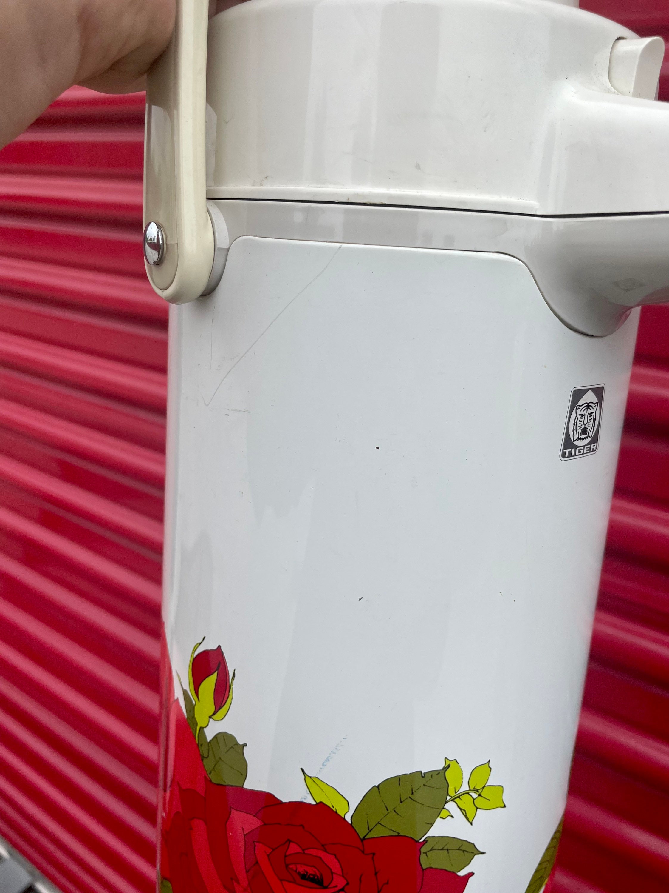 Vintage Apollo Air Pot Floral Poppy Coffee Hot Beverage Dispenser