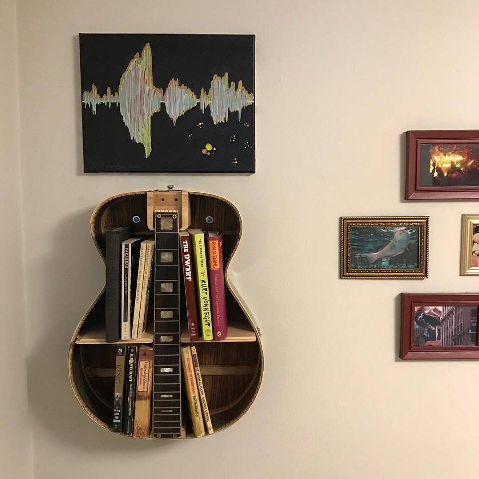 Buy Shelf Guitar Guitar Shelf Bookshelf Bookshelf Guitar Online in