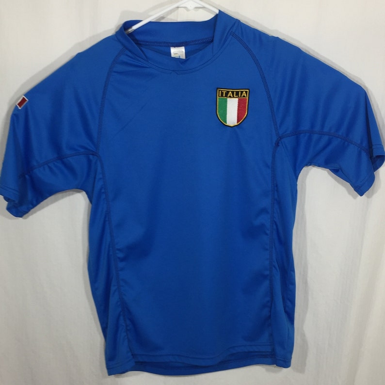 Vintage jersey Team Italia Italy National FIFA Soccer Etsy
