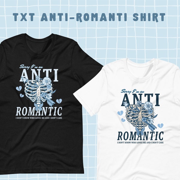 Unisex Anti-Romantic shirt, Kpop merch, Kpop apparel, Moa