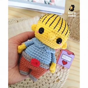 Amigurumi pattern Rafa Gorgory