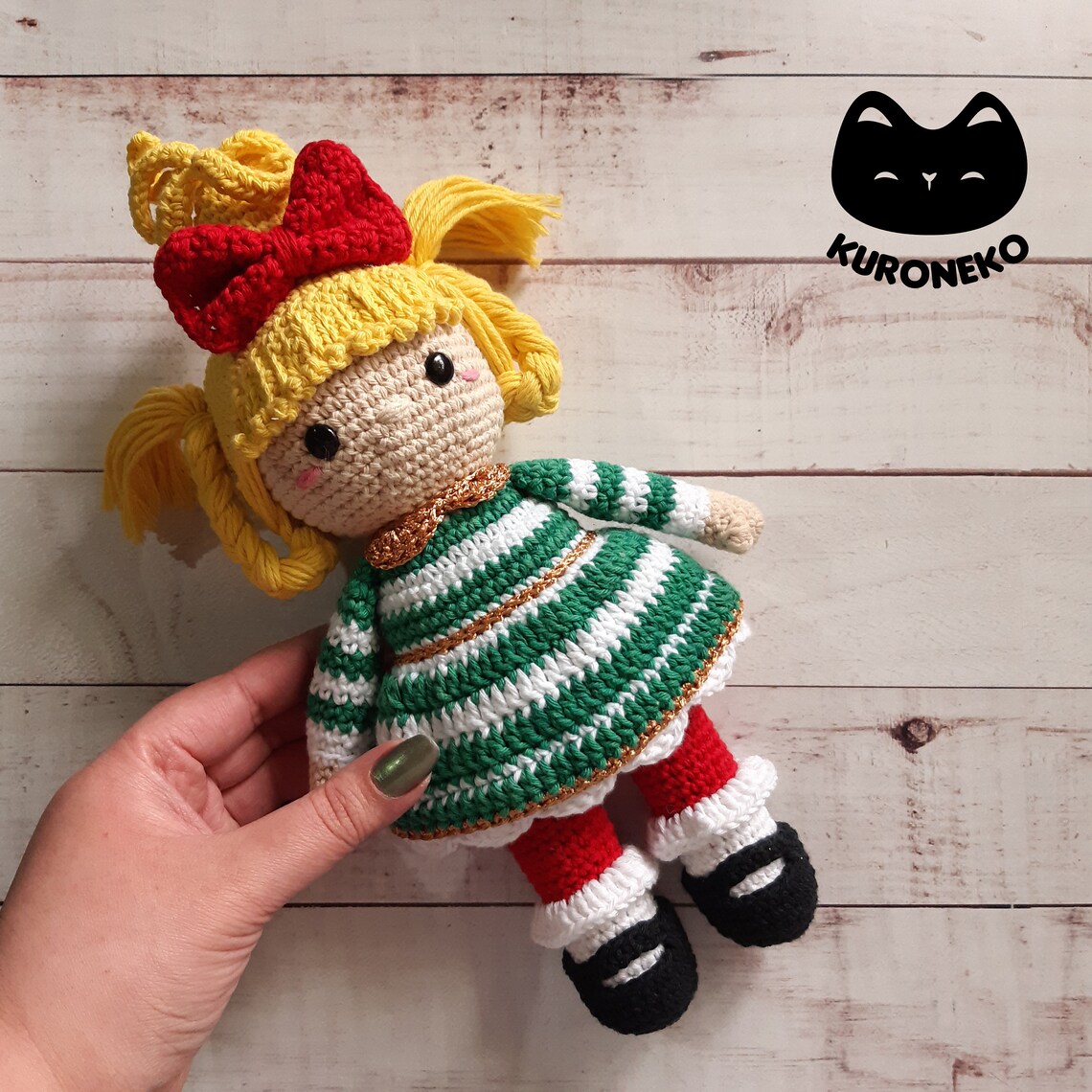 Cindy Lou Who Amigurumi Pattern - Etsy
