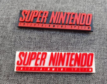 Super Nintendo Shelf Logo (SNES)