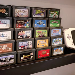 4-Pack of Handheld Game Stands (Display 20 Games!)