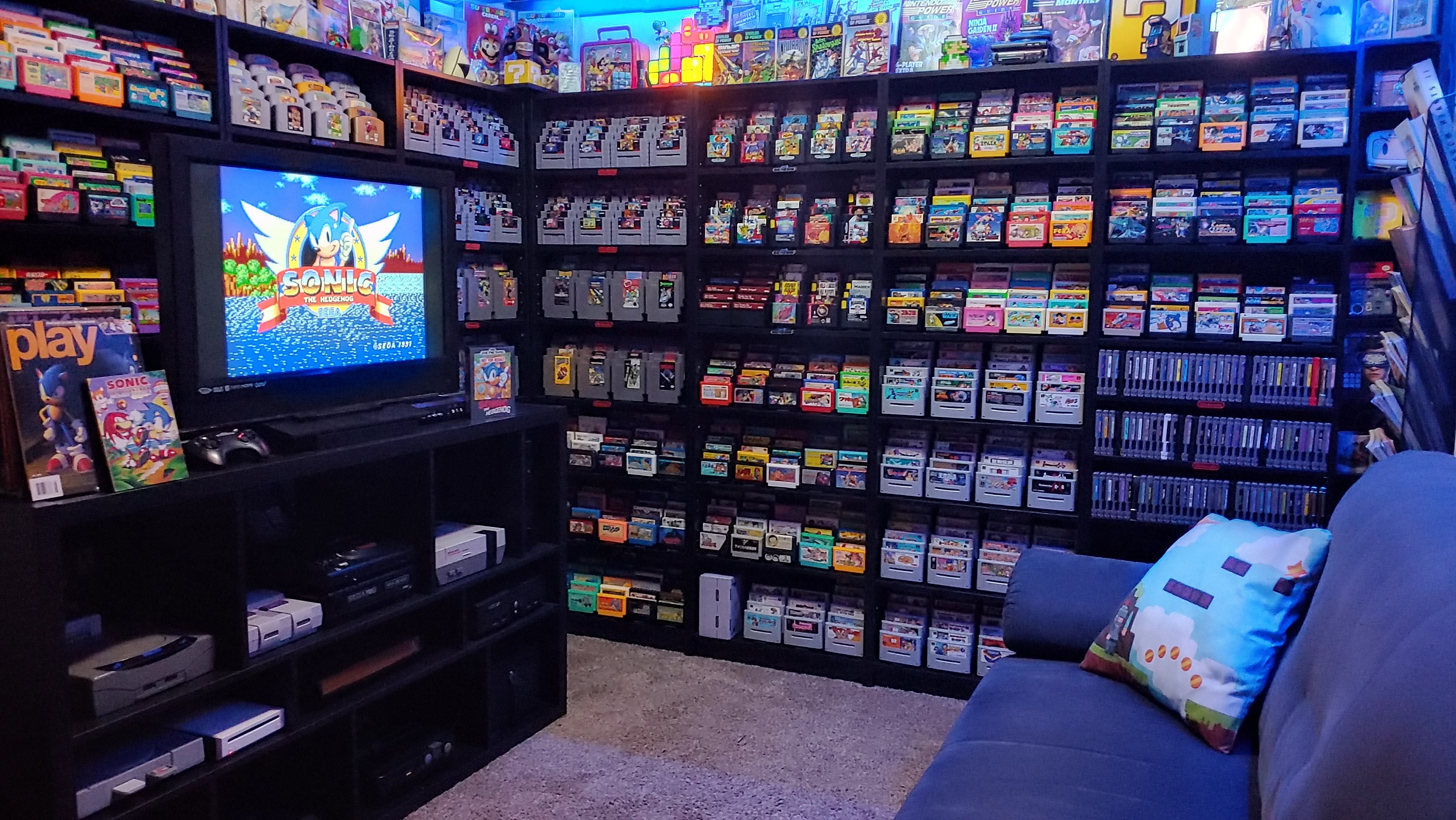 Retro Spielständer Nintendo oder SEGA Etsy