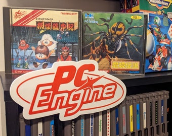 PC Engine Logo Sign