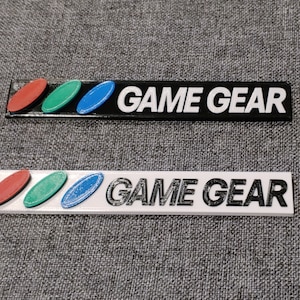 Sega Game Gear Shelf Logo