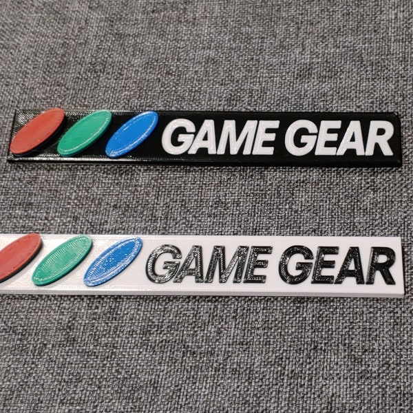 Sega Game Gear Shelf Logo