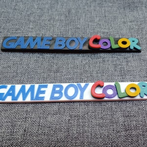 Game Boy Color Shelf Logo
