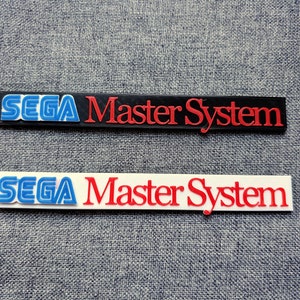 Sega Master System Shelf Logo