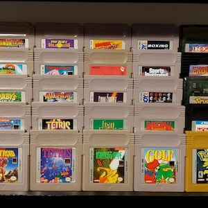 10er Pack Ständer für Spiele (Display für 50 Spiele!)