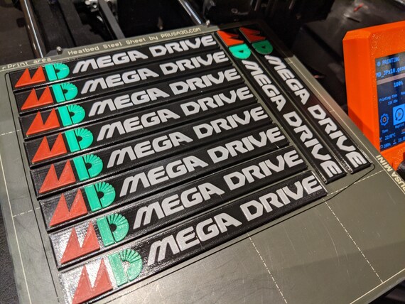 「SEGA」ロゴデザイン　新書サイズブックカバー 新品未開封です。 Sega Mega Drive (JP) Shelf Logo - Etsy