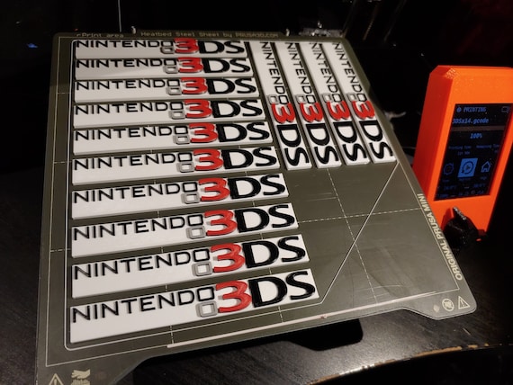 Nintendo 3DS Shelf Logo - Etsy