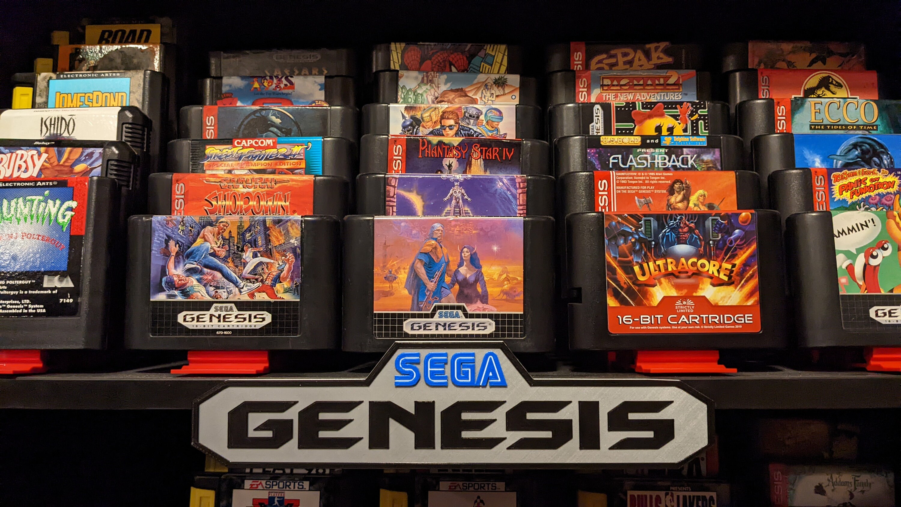 Sega Genesis Logo Sign