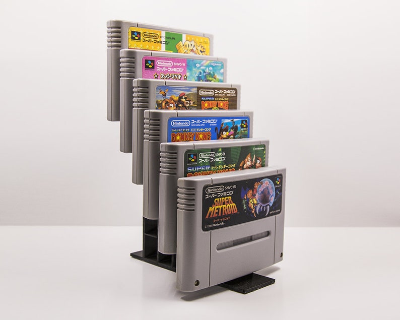 10pack of Retro Game Stands displays 60 Games Etsy