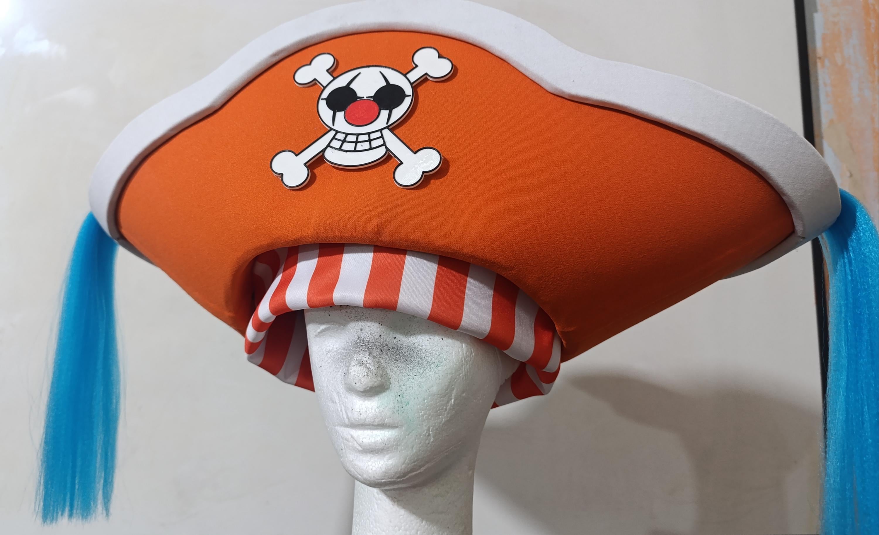 ワンピースにインスパイアされたピエロの帽子「バギー」 - Etsy 日本