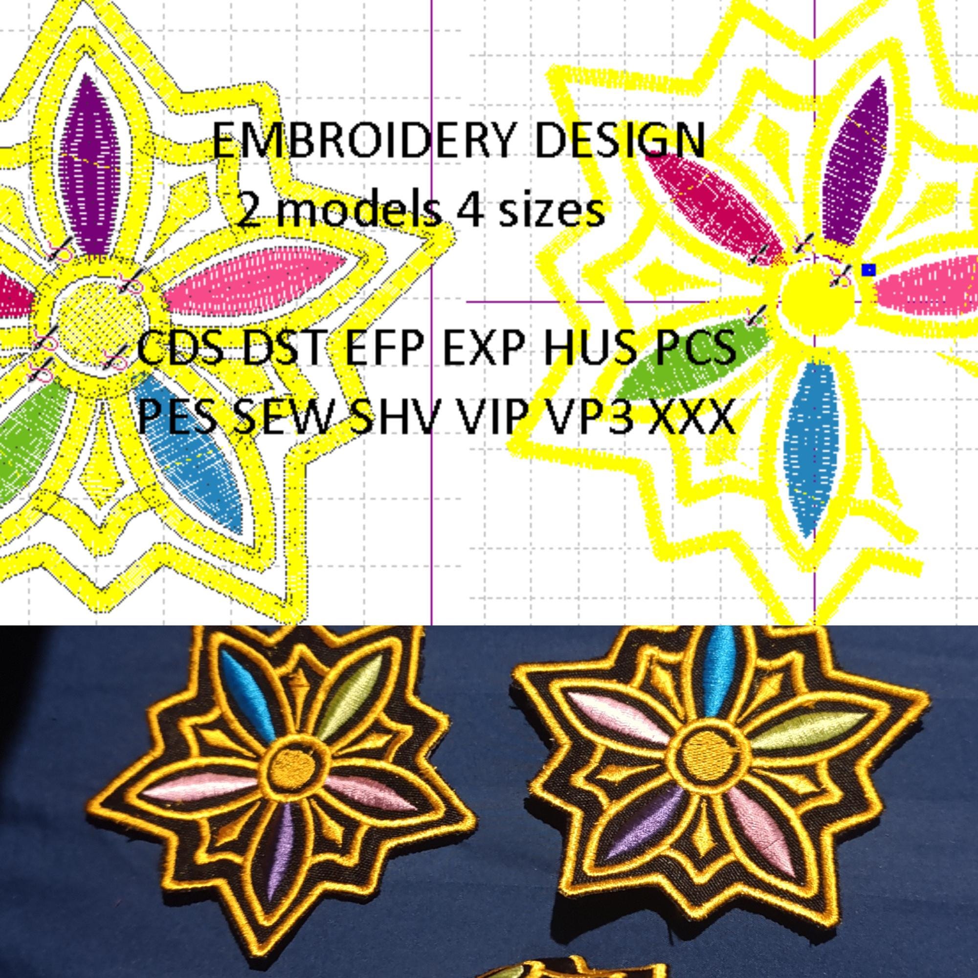Rumi Kpop Demon Hunter Embroidery Design, Shoulder Patch (digital