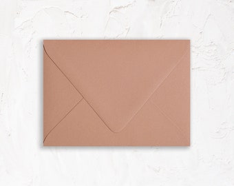 20 Pack - A1 (4Bar), A2, A7 Euro Flap Envelope for Invitations: Matte Spice