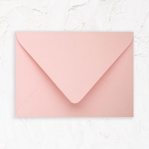 20 Pack - A1 (4Bar), A2, A7 Euro Flap Envelope for Invitations: Matte Cipria