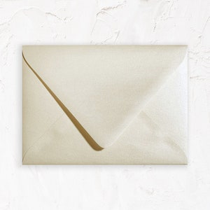 20 Pack - A1 (4Bar), A2, A7 Euro Flap Envelope for Invitations: Metallic Opal