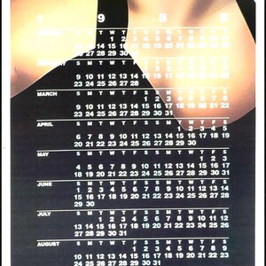 Vintage Tower Records Calendar - Etsy