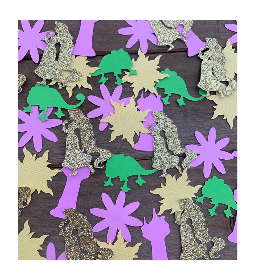 Tangled Confetti 100CT Rapunzel Decorations