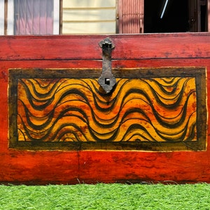 Antique Tiger Box