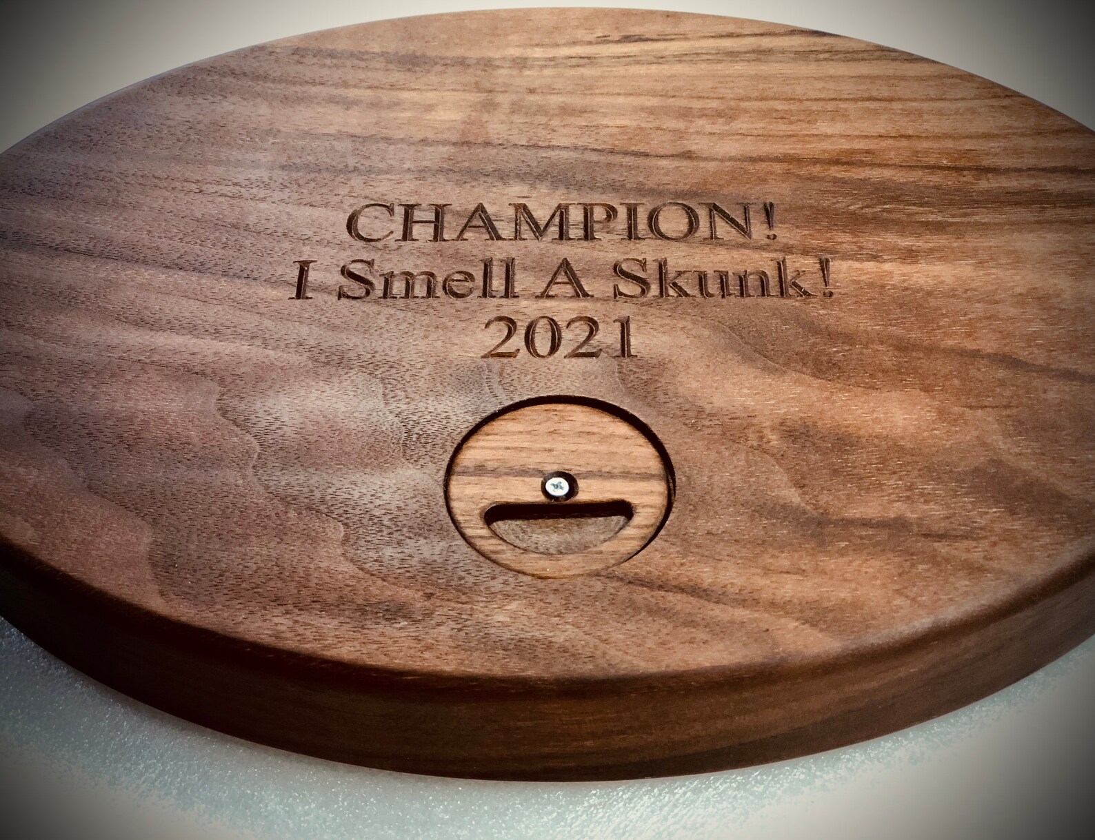 Skunk Cribbage Board Personalized Custom Customized Etsy