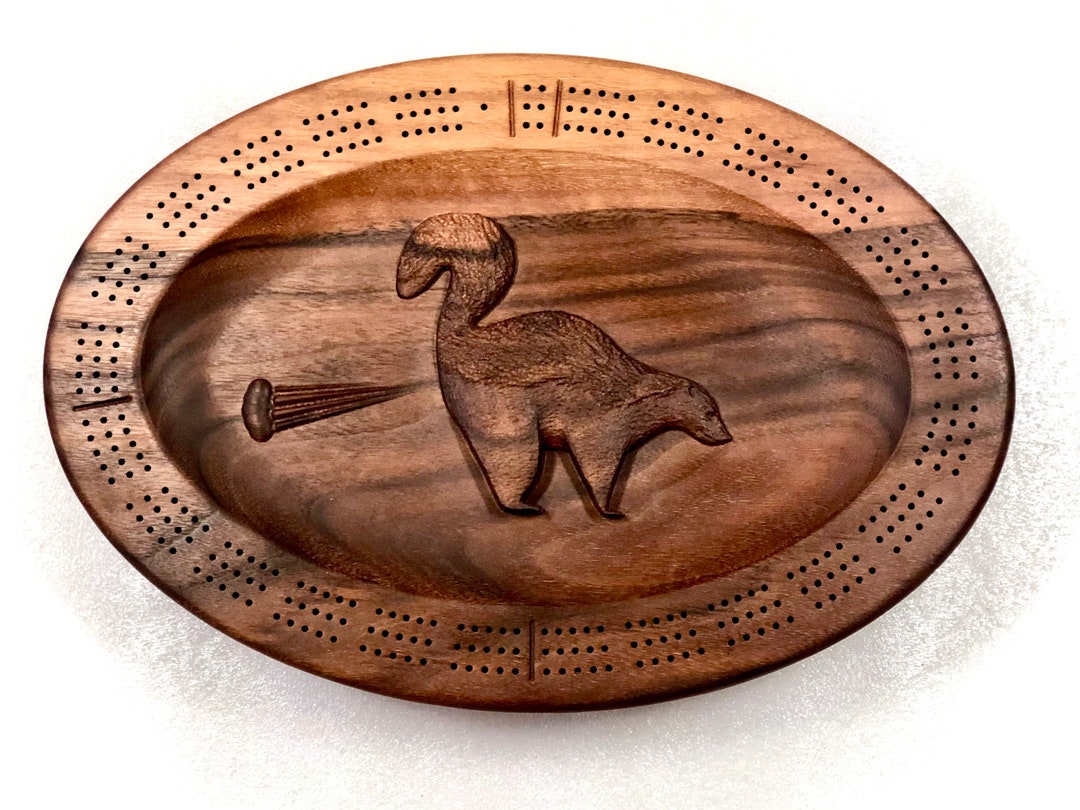 Skunk Cribbage Board, Personalized, Custom, Customized Etsy