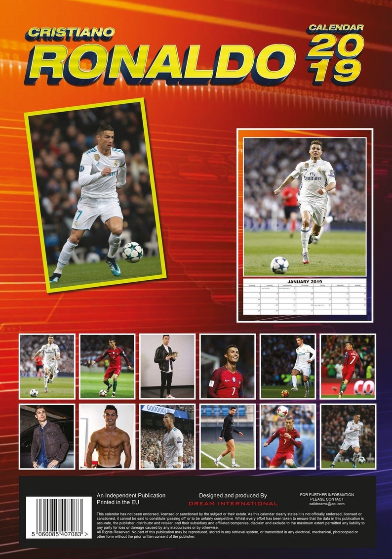 Dream Ronaldo Kalender 2019