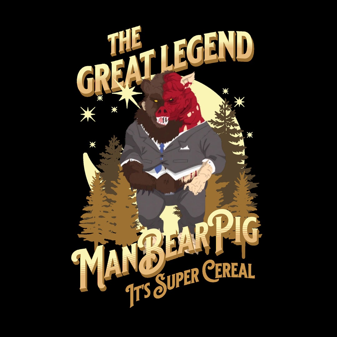 Manbearpig T-shirt, the Legend South Park Shirt Pop Culture Tee - Etsy | T-Shirts