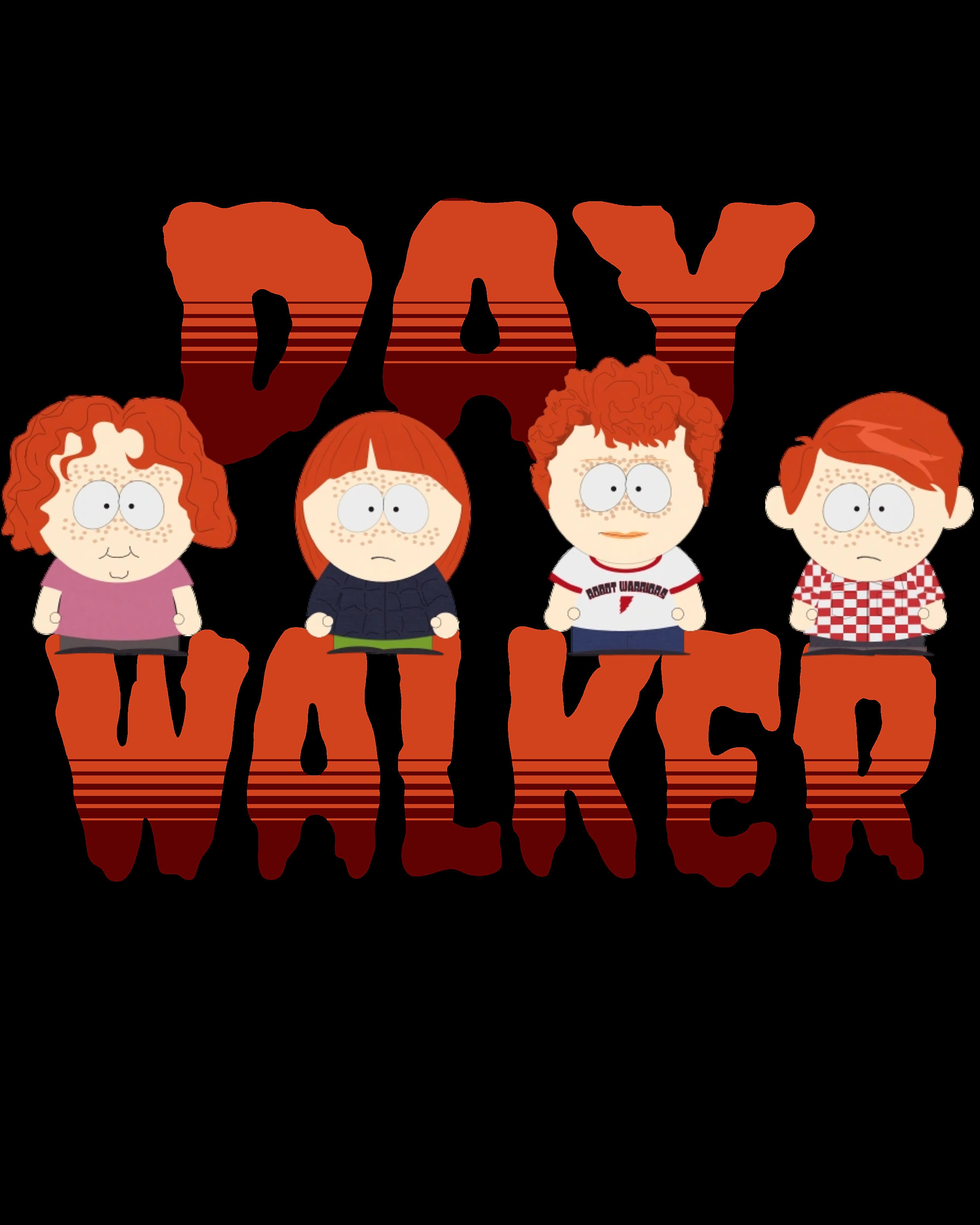 Ginger Red Head Daywalker Tshirt South Park Shirt Pop Etsy Canada