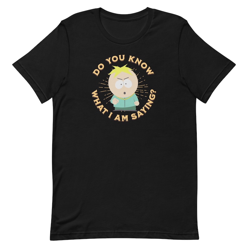 Butters Pimp Do You Know What I Am Saying Tshirt South Park Shirt Pop