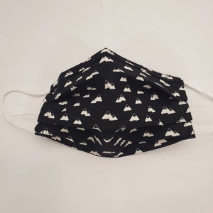 Mountain Peak Cotton Reusable Face Mask