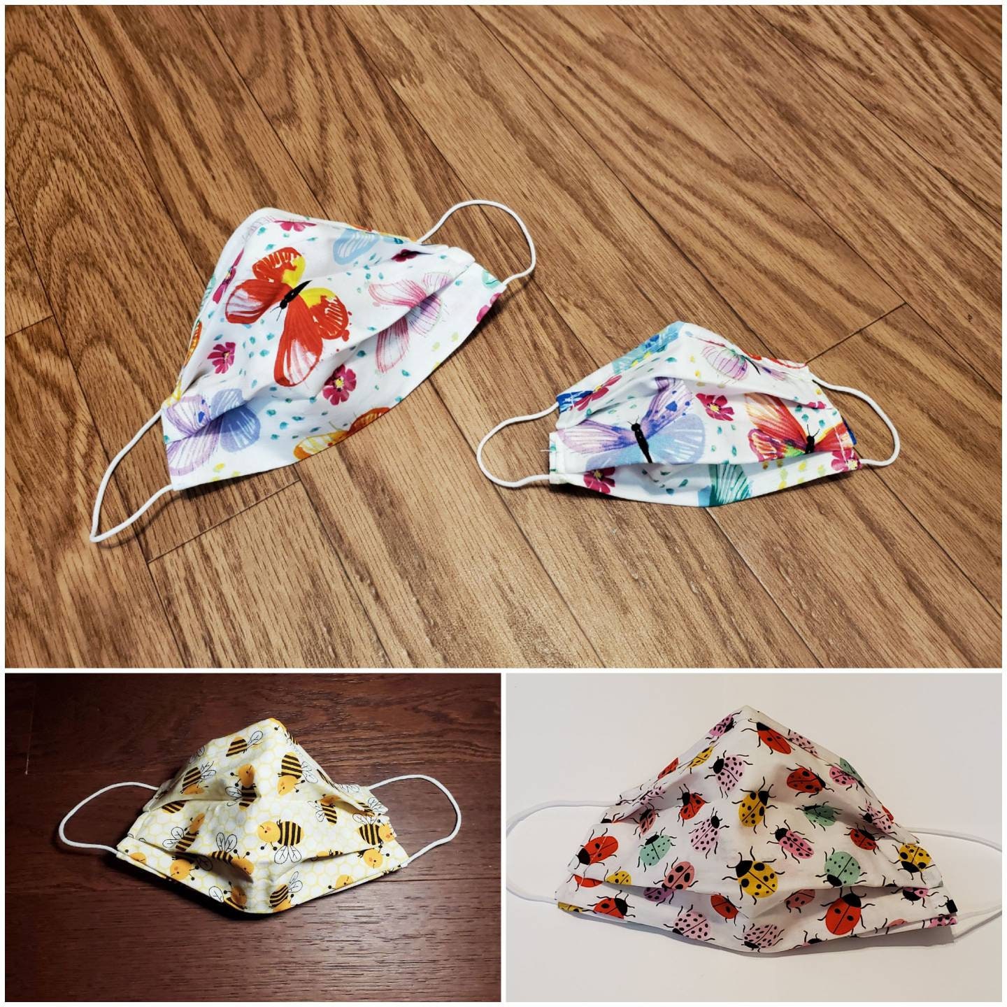 3 Pack Bug Masks with Filter Pocket and Nose Wire with Etsy