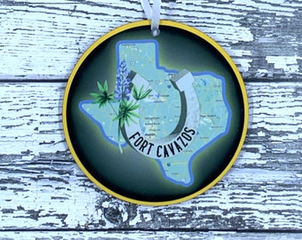 Fort Cavazos Ornament: Military Keepsake, Personalized Gift