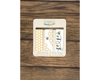 Marcapáginas magnético de abeja: regalo para amantes de la lectura