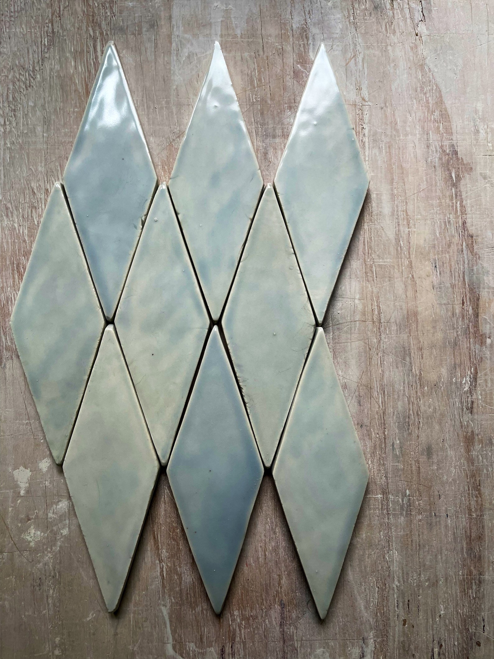 3x9 Handmade Geometric Ceramic Tile Kitchen Backsplash 1 SQ Etsy