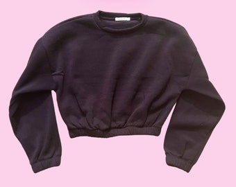 crop basic sweater