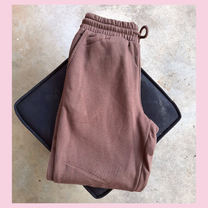 mocha brown sweatpants