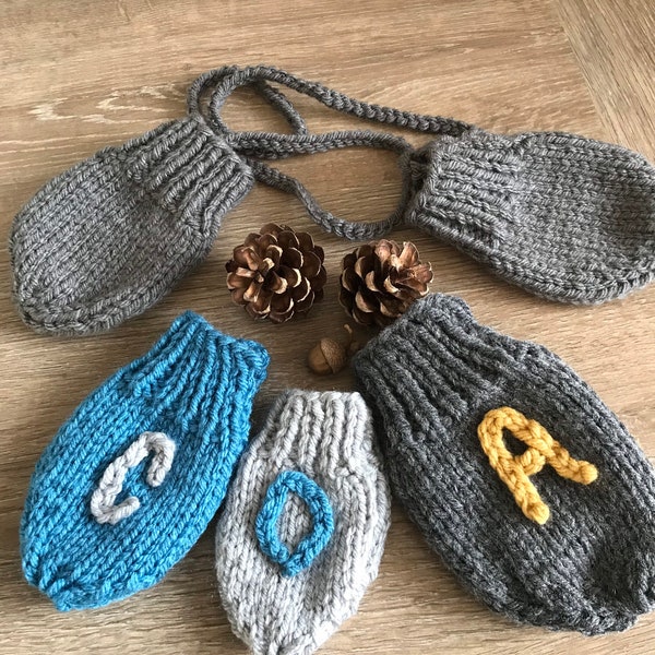 Mittens on a String Etsy UK