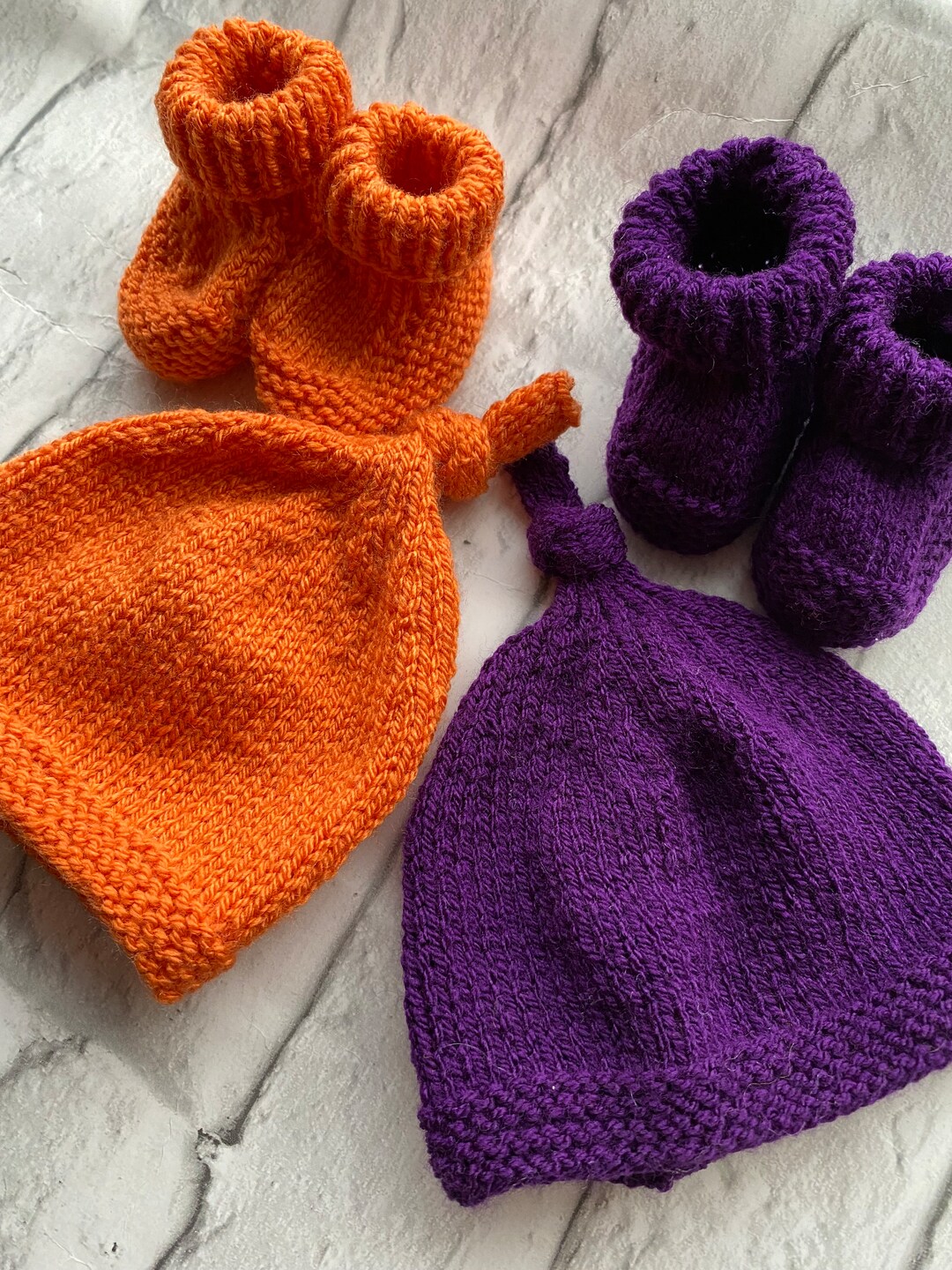 Hand Knitted Baby Hat Leaving Hospital Birth Announcement Etsy