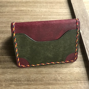 Monedero para tarjetas hecho a mano: S6 Velvet