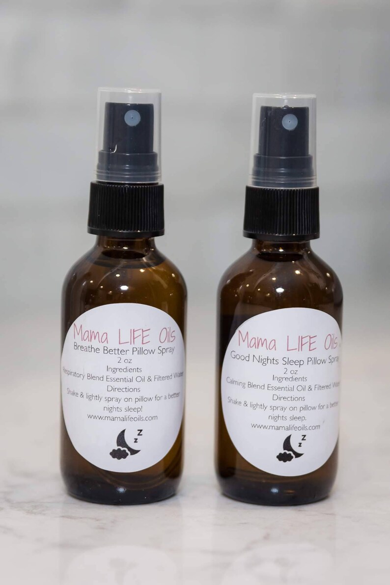 Pillow Sprays Made With Essential Oils Etsy