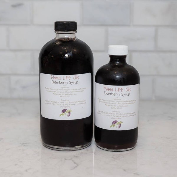 Organic Elderberry Syrup