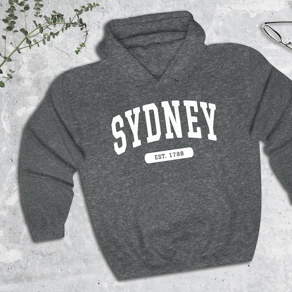 Sydney 1788 College Hooded Sweatshirt